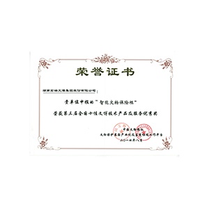 第三屇全國十佳文博技術(shù)產(chǎn)品及服務(wù)優(yōu)秀獎（2017）